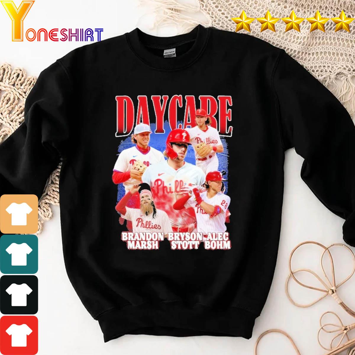 Daycare Philadelphia Baseball Shirt, Bryson Stott Alec Bohm Brandon Marsh  Vintage 90s Phillies Bootleg Tee - Bring Your Ideas, Thoughts And  Imaginations Into Reality Today