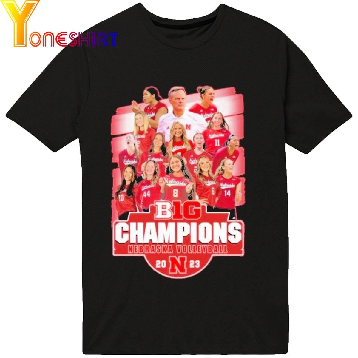 Big Champions Nebraska Volleyball 2023 Shirt