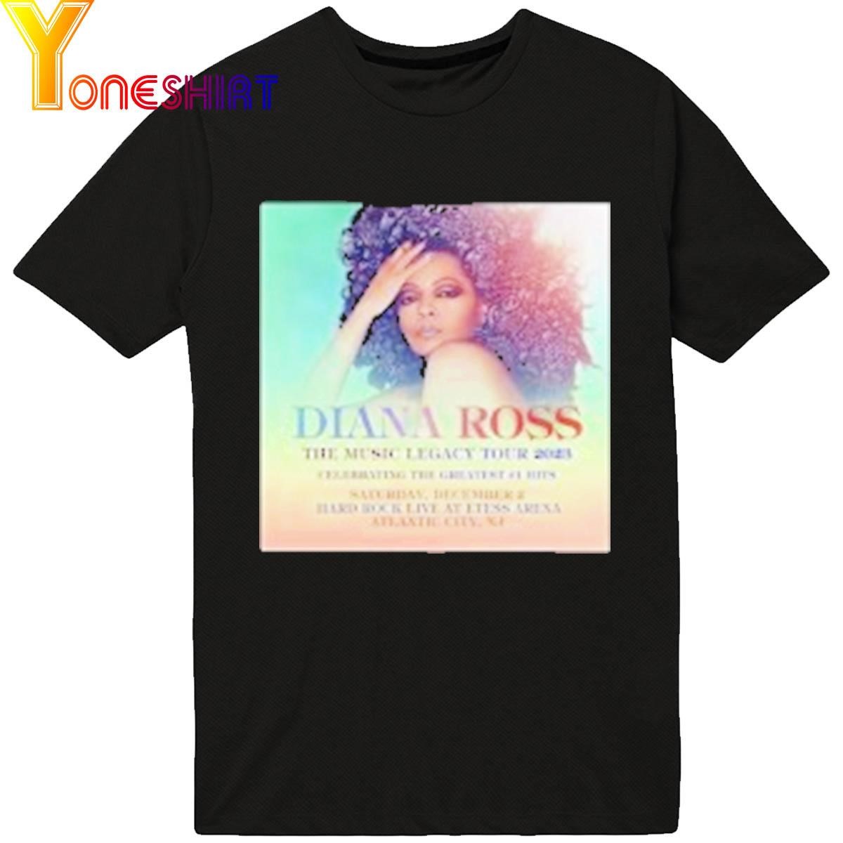 Diana Ross The Music Legacy Tour 2023 Shirt