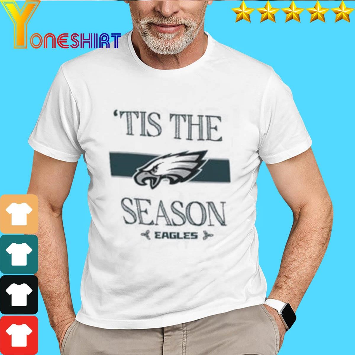 Gameday Couture White Philadelphia Eagles Take A Holiday Pullover Shirt
