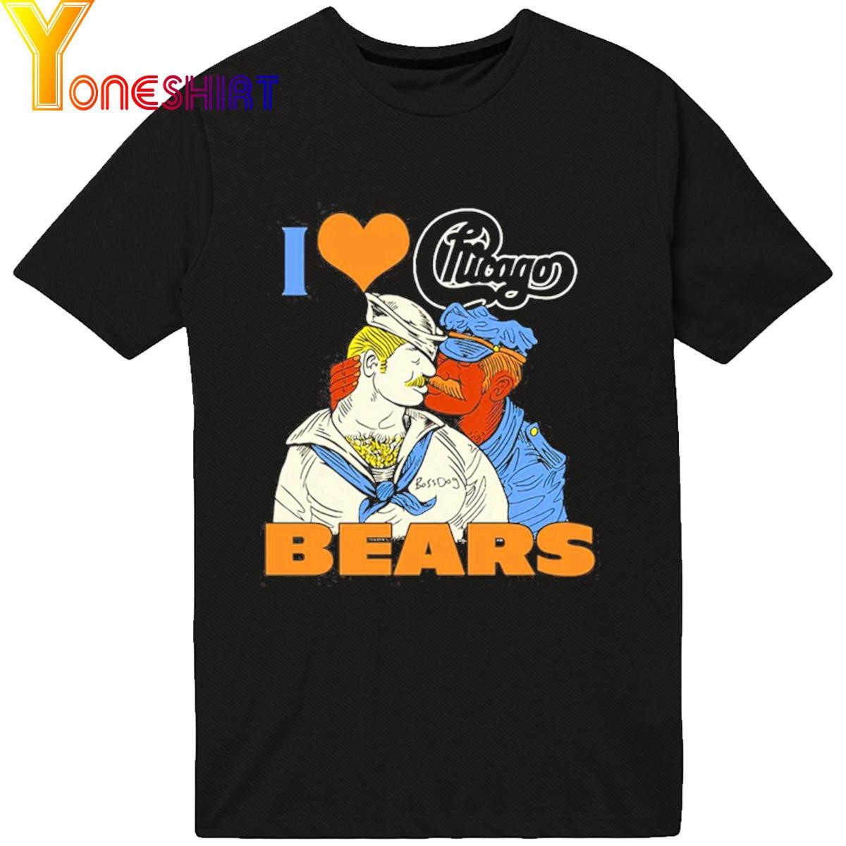 Jeremy Scheuch I Love Chicago Bears shirt