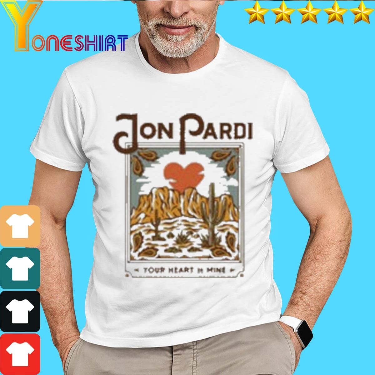 Jon Pardi Women’s Your Heart Or Mine Shirt