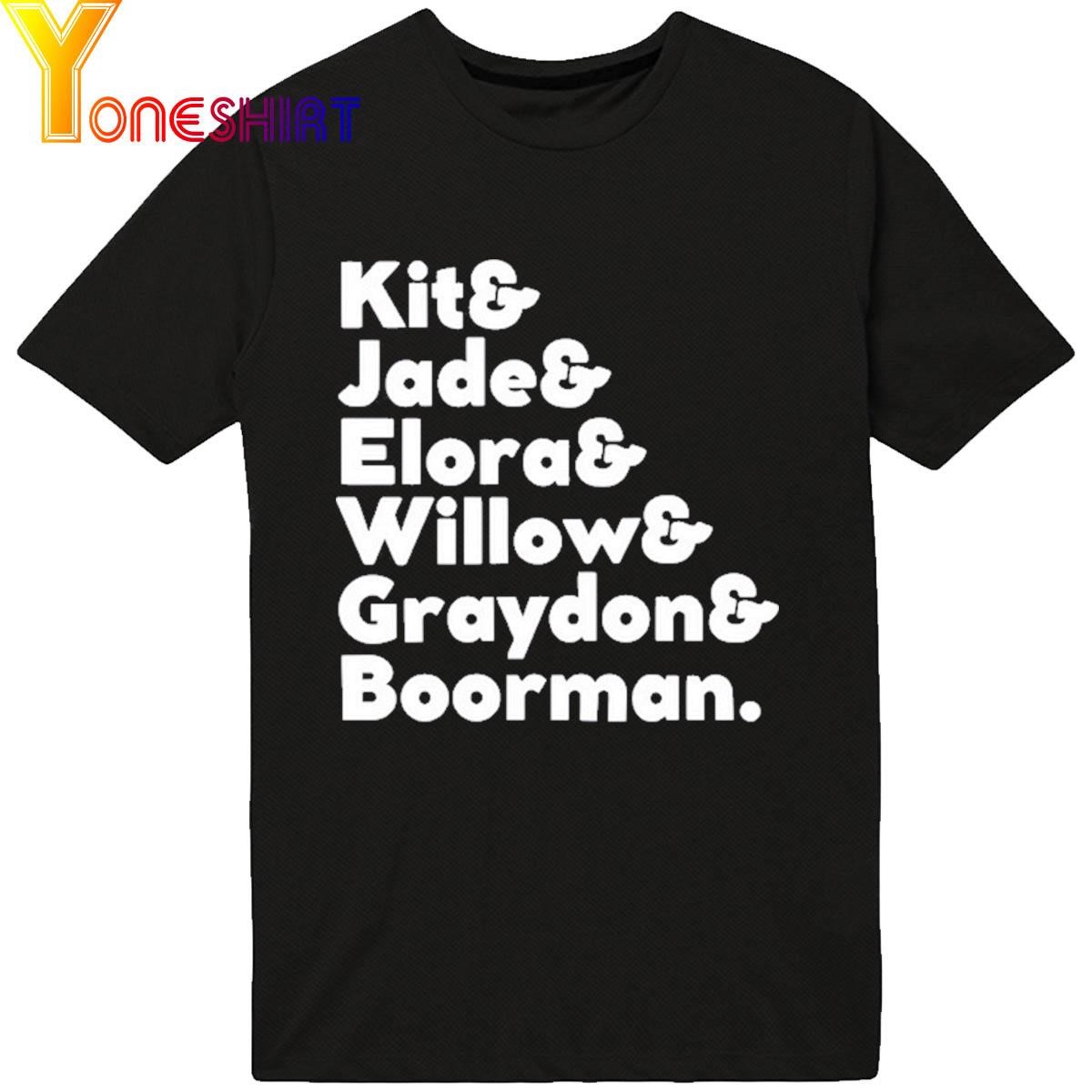 Lokidokie Kit & Jade & Elora & Willow & Graydon & Boorman shirt