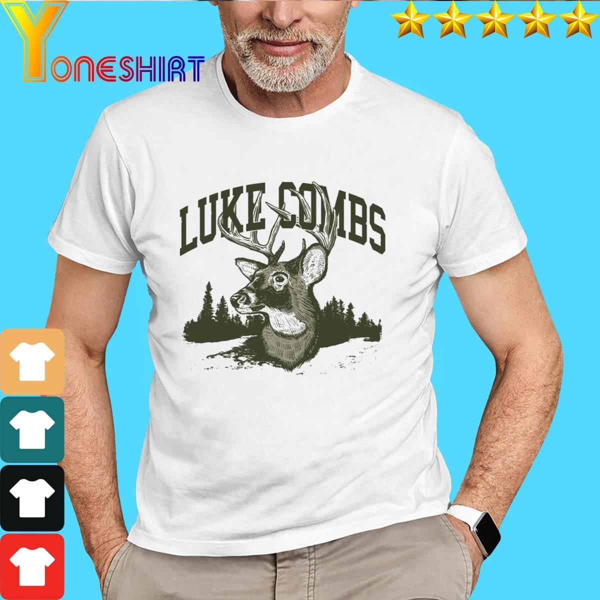 Luke Combs Merch Luke Combs Deer Shirt