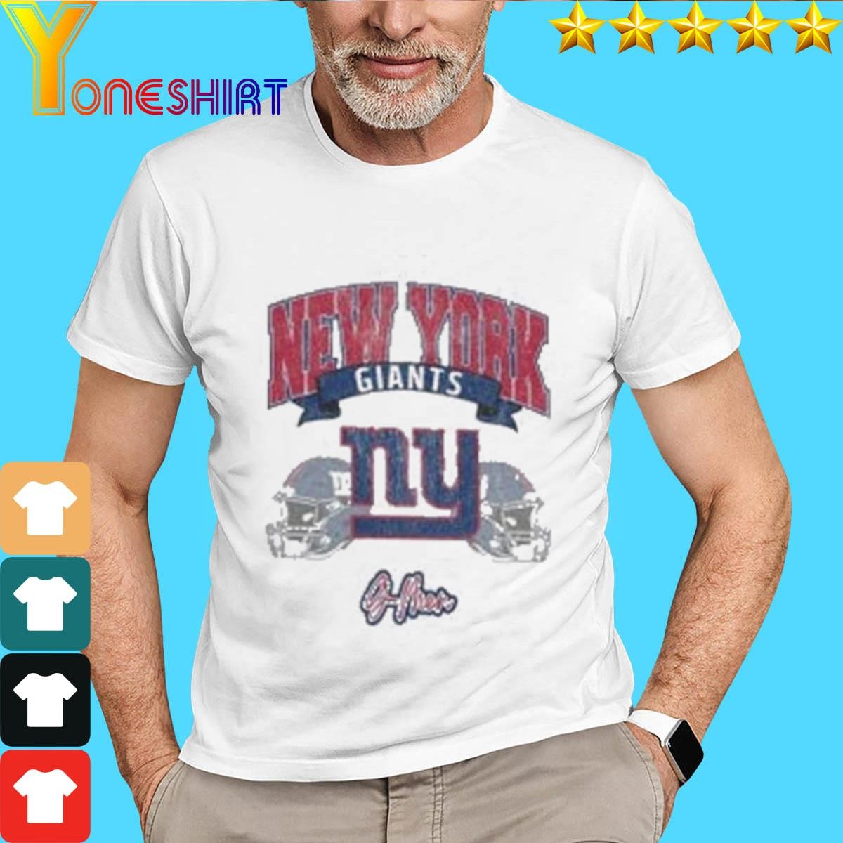 New York Giants Gameday Couture Passing Time Pullover Shirt