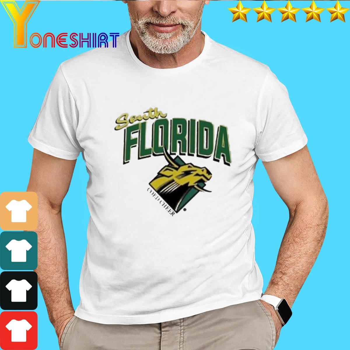 South Florida Bulls Coed Cheer shirt