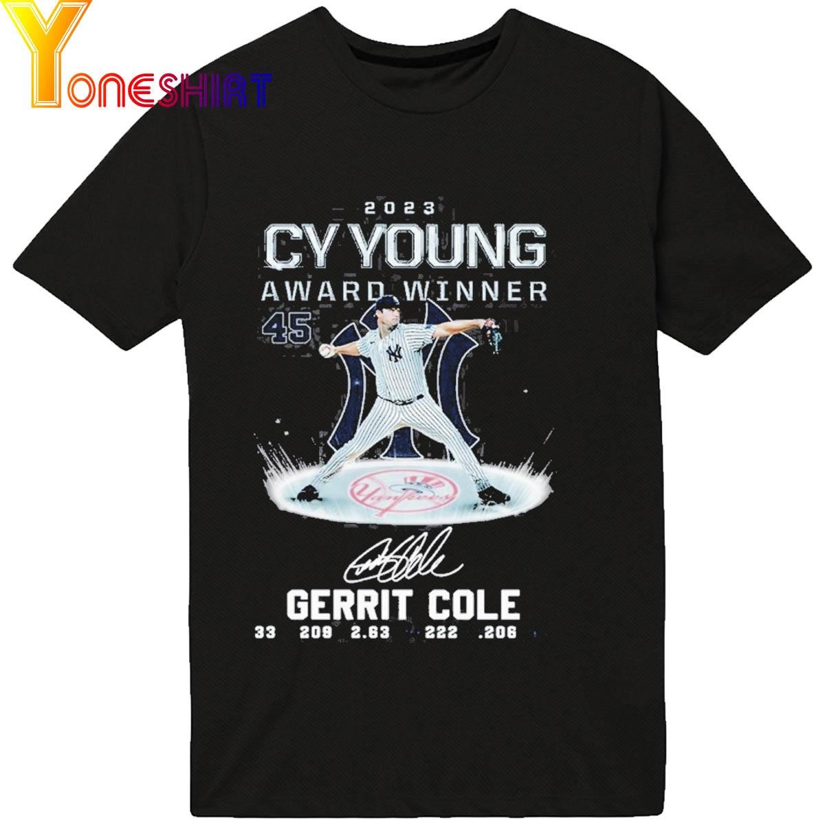 The 2023 AL Cy Young Award Winner Is Gerrit Cole Shirt